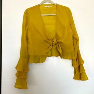 Mustard Blouse